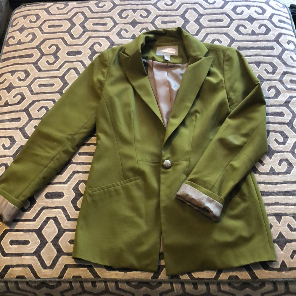 Olive green blazer